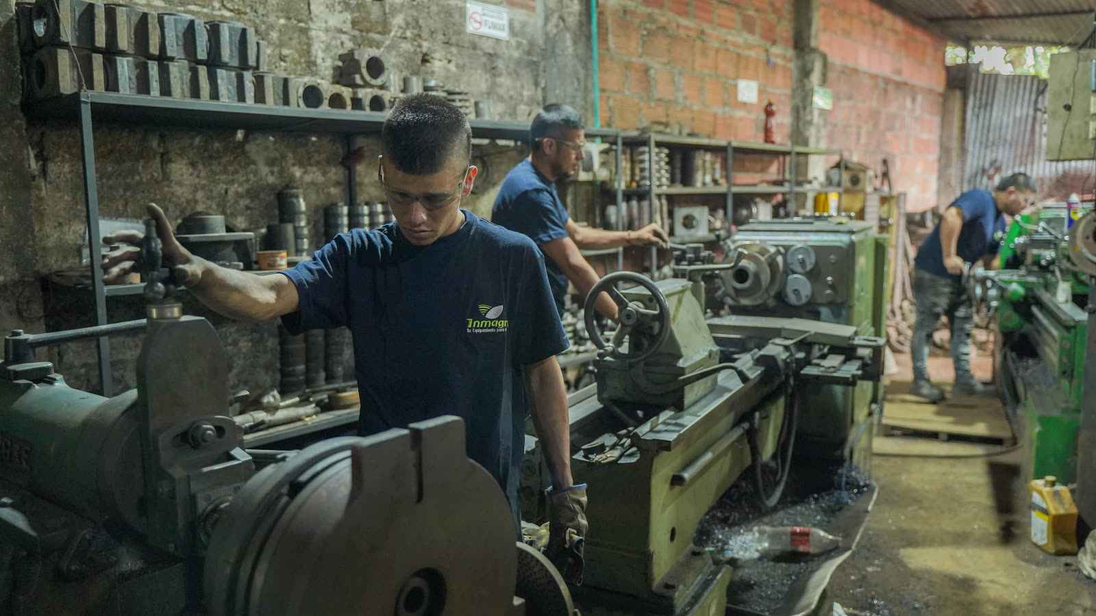Taller de fundición de INMAGRO en Villavicencio