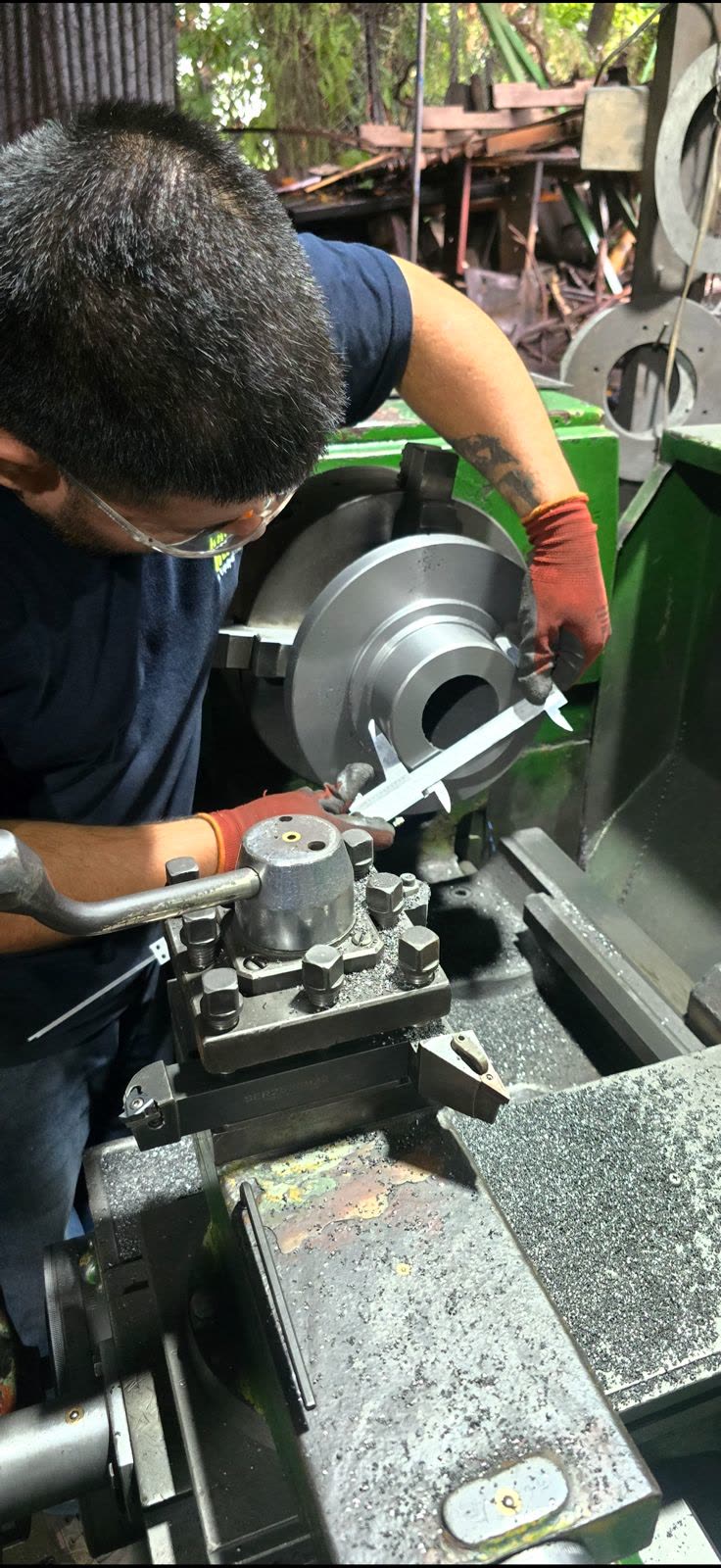 Mecanizado de repuesto en torno — INMAGRO